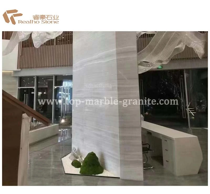 Wooden white for column