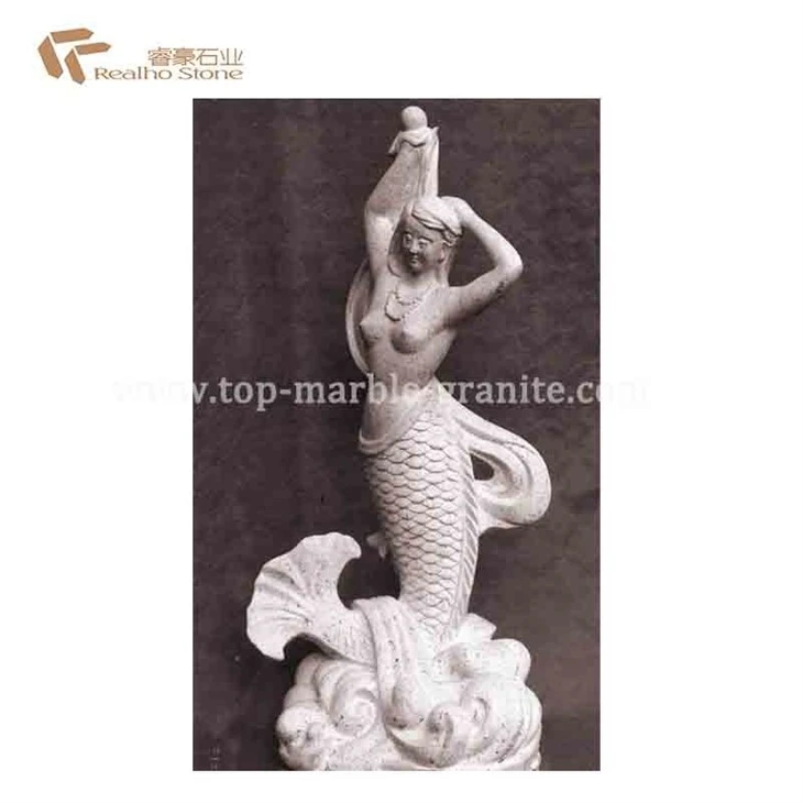 mermaid garden statue