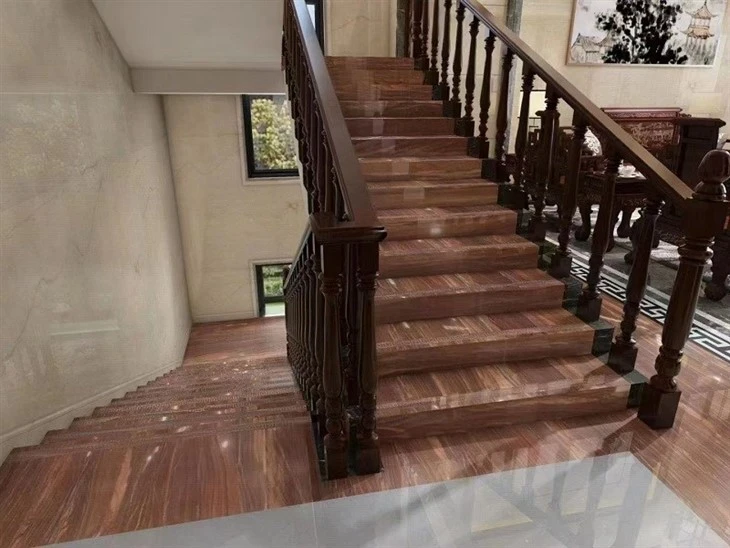 natural red marble
