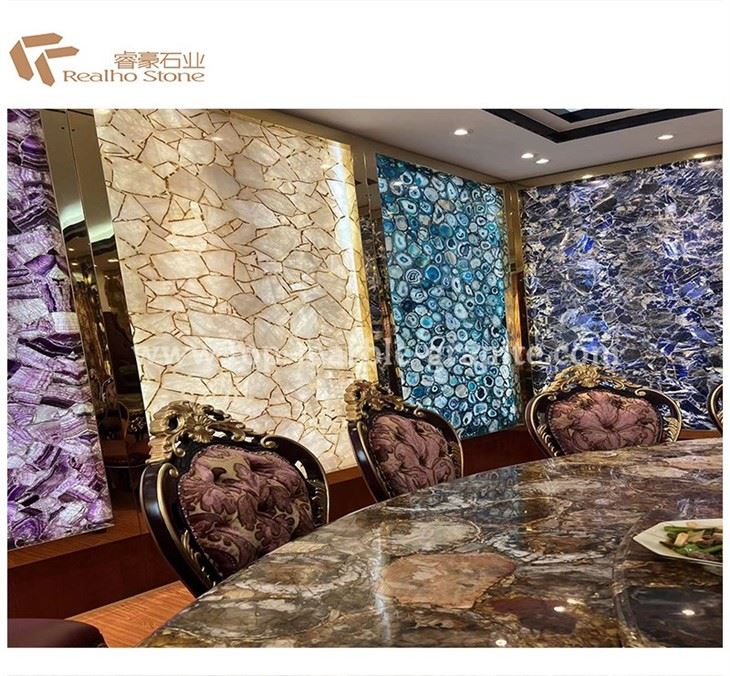 Semi Precious Stone Slab