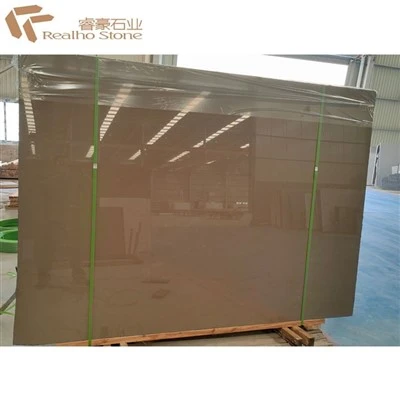 Bulgari Brown Marble - Brown Marble Plab fyrir borðplötu eyja Topp gólfflísar vegg