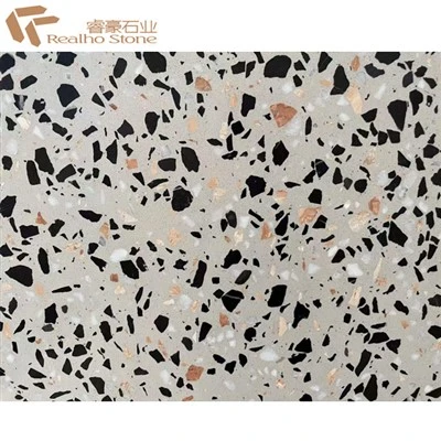 Athen Beige Inoganic Terrazzo flísar