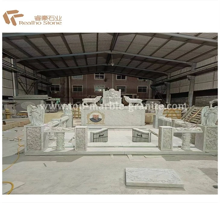 White Marble Headstone For Sale
