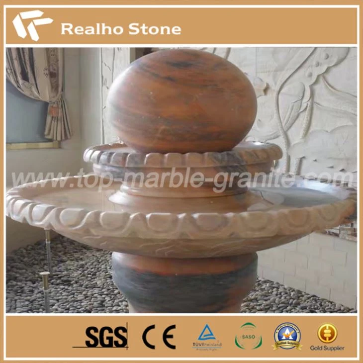 Nature Stone Fengshui Sphere Fountain