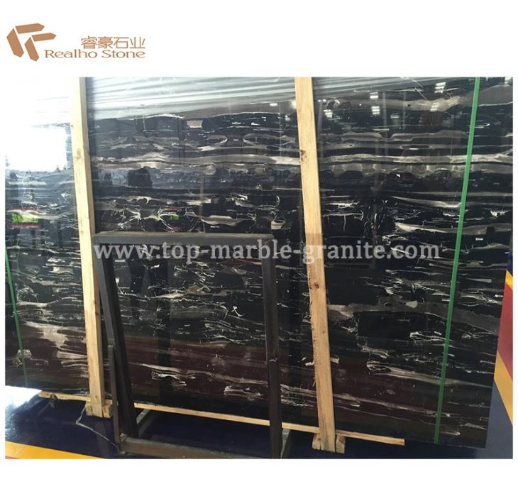 portoro black marble
