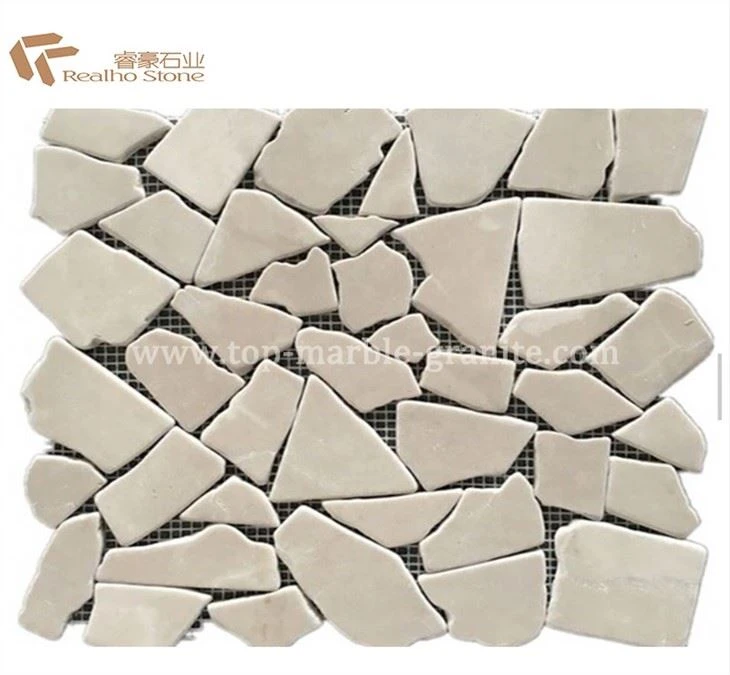 beige marble mosaic tile