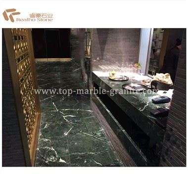 Black Green Marble Top Project