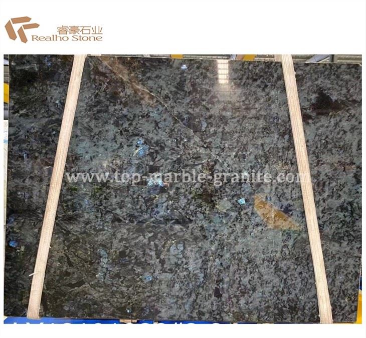 blue granite slab