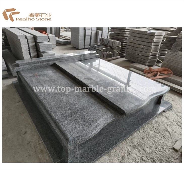 dark grey headstones