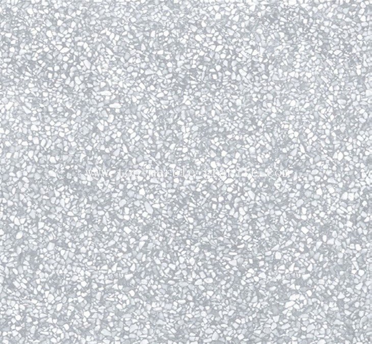 Grey And White Terrazzo
